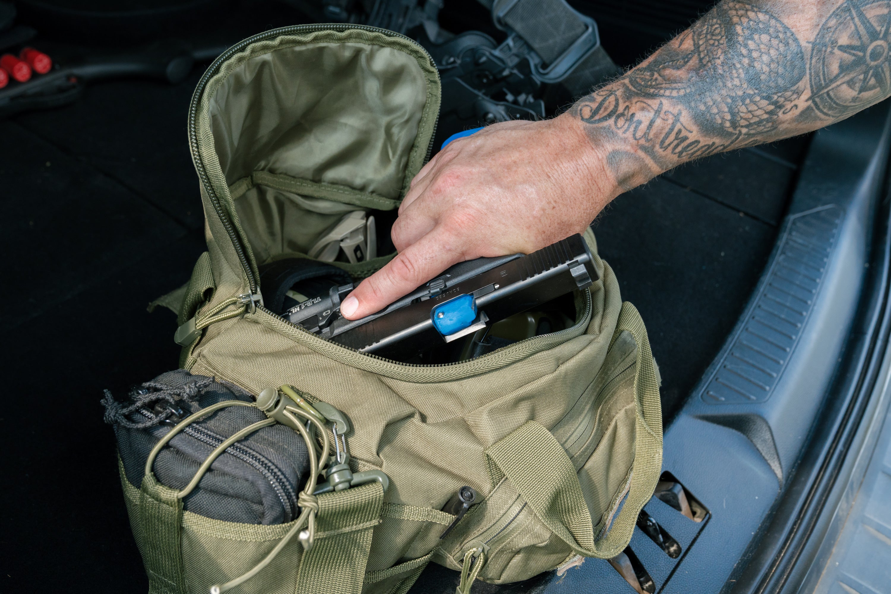 GOSAFE Mobile Handgun Safe 
